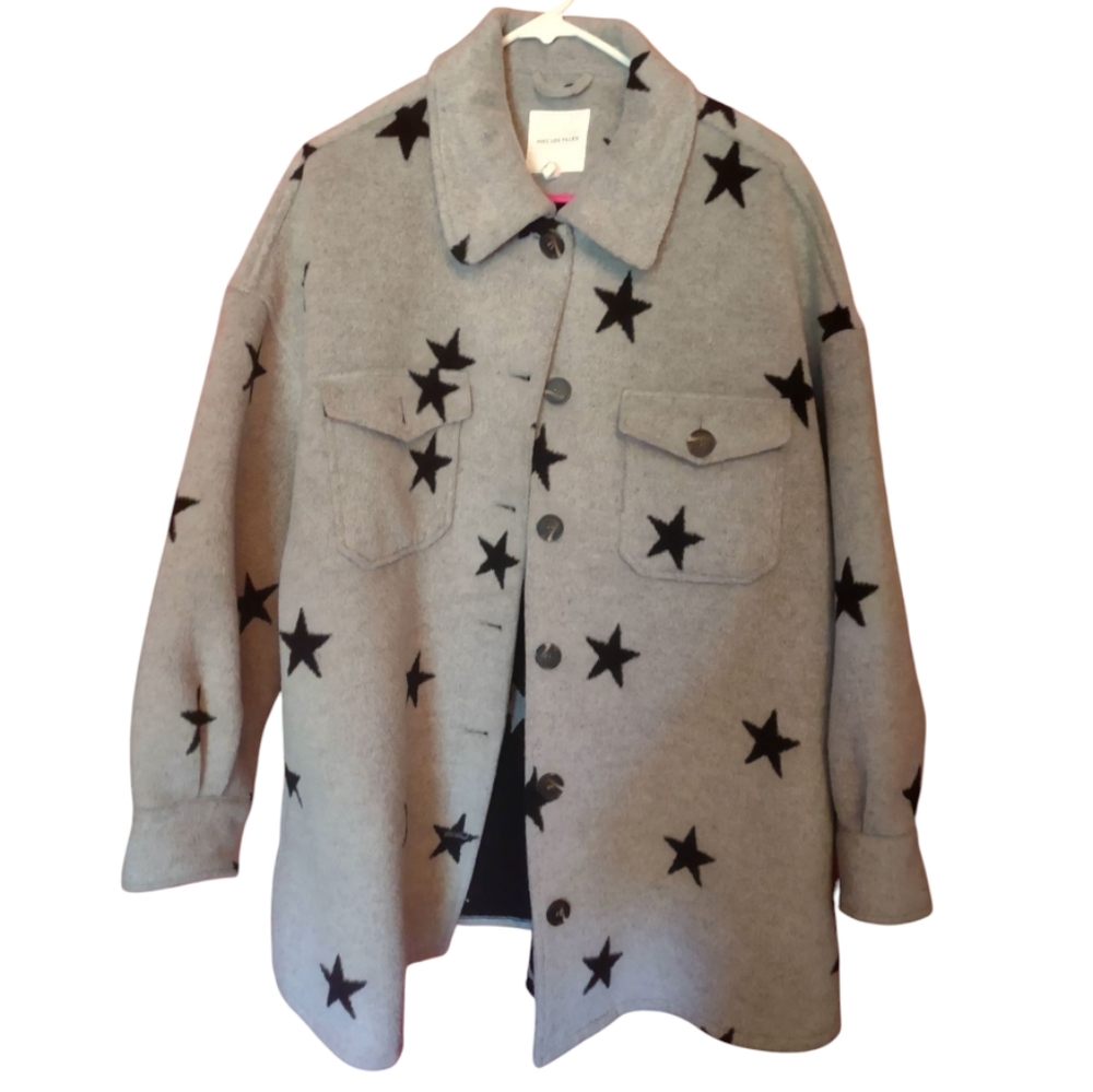 Avec Les Filles Star Gazer Shacket , Large